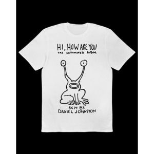 Daniel Johnston Kurt Cobain Wearing T Shirt Kurt Cobain Hi